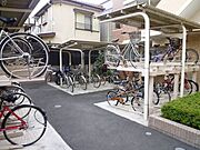 敷地内自転車置場