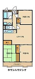 コーボック国領 3LDKの間取図画像