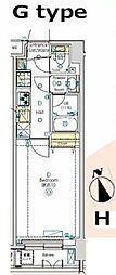 HY'sstage西荻窪 1Kの間取図画像