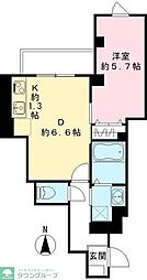 Cerisier(スリジエ) 1DKの間取図画像