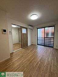 JR青梅線 羽村駅 徒歩8分の賃貸アパート 3階1LDKのリビング/ダイニング