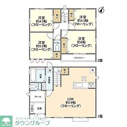 Ｋｏｌｅｔ羽村05 1階4LDKの間取り