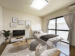 シンフォニーFUJI 205 2階1Kのリビング/ダイニング