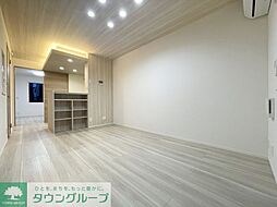 JR武蔵野線 越谷レイクタウン駅 徒歩17分の賃貸アパート 3階1LDKのリビング/ダイニング