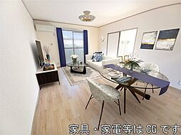 東武伊勢崎線 武里駅 徒歩19分の賃貸アパート 1階2LDKのリビング/ダイニング