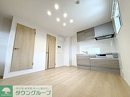 東武野田線 岩槻駅 徒歩5分の賃貸アパート 1階1LDKのリビング/ダイニング