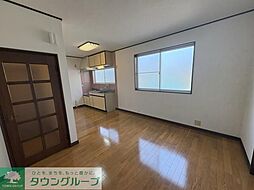 JR武蔵野線 三郷駅 徒歩18分の賃貸アパート 1階2LDKのリビング/ダイニング