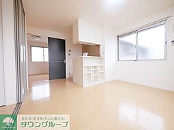 日暮里舎人ライナー 見沼代親水公園駅 徒歩14分の賃貸アパート 3階2LDKのリビング/ダイニング