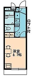 間取図画像 1K