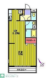 WITH 1LDKの間取図画像