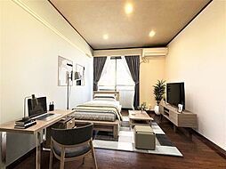 プリムローズI 203 2階1Kのリビング/ダイニング