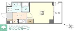 Ｉ−ＣＯＵＲＴ 5階1Kの間取り