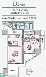 間取図画像 1SLDK