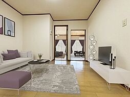 ルーバンハイツ府中 1階2DKのリビング/ダイニング