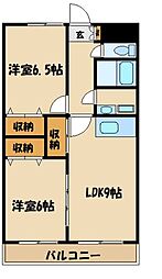 間取図画像 2DK