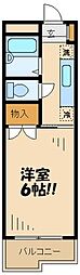 間取図画像 1K