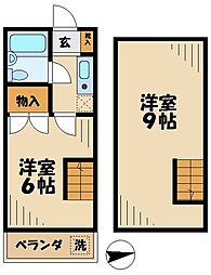 カーメルヒルズ 1SKの間取図画像