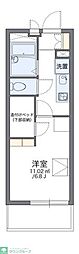 レオパレスマウンフィール 1Kの間取図画像