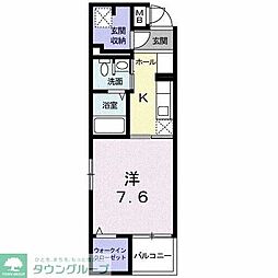 フェイバーJ.0-4 1Kの間取図画像