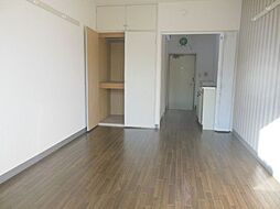 ニューパリヤII 203 2階1Kのリビング/ダイニング