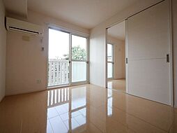 JR横浜線 橋本駅 徒歩16分の賃貸アパート 1階1LDKのリビング/ダイニング