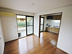 京王相模原線 多摩境駅 徒歩14分の賃貸アパート 1階2SDKのリビング/ダイニング