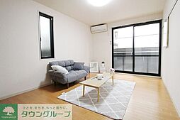 JR総武線 市川駅 徒歩8分の賃貸アパート 1階1Kのリビング/ダイニング