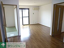 西武新宿線 狭山市駅 徒歩27分の賃貸アパート 2階2LDKのリビング/ダイニング