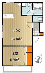 GranLian Kawagoe 1LDKの間取図画像
