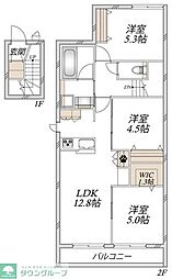 Sanctuary Garden 3LDKの間取図画像