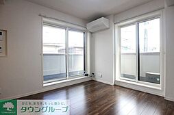 多摩都市モノレール 柴崎体育館駅 徒歩9分の賃貸アパート 2階1Kのリビング/ダイニング