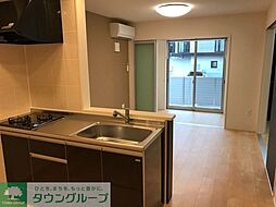 京王線 長沼駅 徒歩20分の賃貸アパート 2階2LDKのリビング/ダイニング