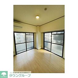 第26クリスタルマンション 205 2階ワンルームのリビング/ダイニング