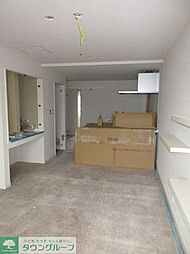 西武多摩湖線 国分寺駅 徒歩13分の賃貸アパート 3階2LDKのリビング/ダイニング