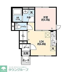 JR中央線 武蔵境駅 徒歩18分の賃貸アパート