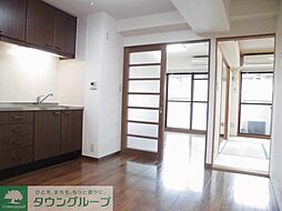 京王線 仙川駅 徒歩10分の賃貸マンション 1階2DKのリビング/ダイニング