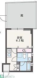 terracefire 1Kの間取図画像