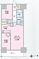 トラープランド翠命館9階23.2万円