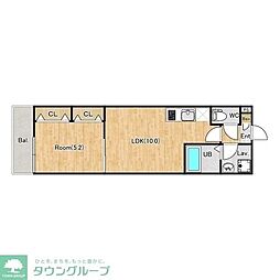 (仮称)ジーメゾン春日部大場 1階1LDKの間取り