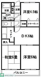 アーバンレジデンス 3DKの間取図画像