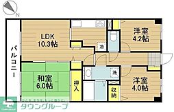 マ・メゾン寿 3LDKの間取図画像