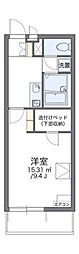 レオパレスKAEDE 1Kの間取図画像