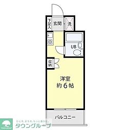 NTC大宮 ワンルームの間取図画像