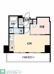 マイナビSTAY ekism さいたま新都心 1LDKの間取図画像