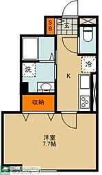 さいたま市大宮区宮町3丁目アパート 1Kの間取図画像
