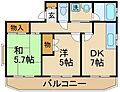 芦花パークアミティ5階12.0万円