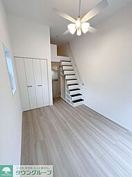 京王線 仙川駅 徒歩10分の賃貸アパート 1階1Kのリビング/ダイニング