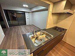 京王線 仙川駅 徒歩13分の賃貸マンション 4階2LDKのリビング/ダイニング