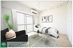 京王線 仙川駅 徒歩6分の賃貸マンション 2階1Kのリビング/ダイニング