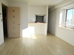 京王線 多磨霊園駅 徒歩12分の賃貸マンション 3階1LDKのリビング/ダイニング